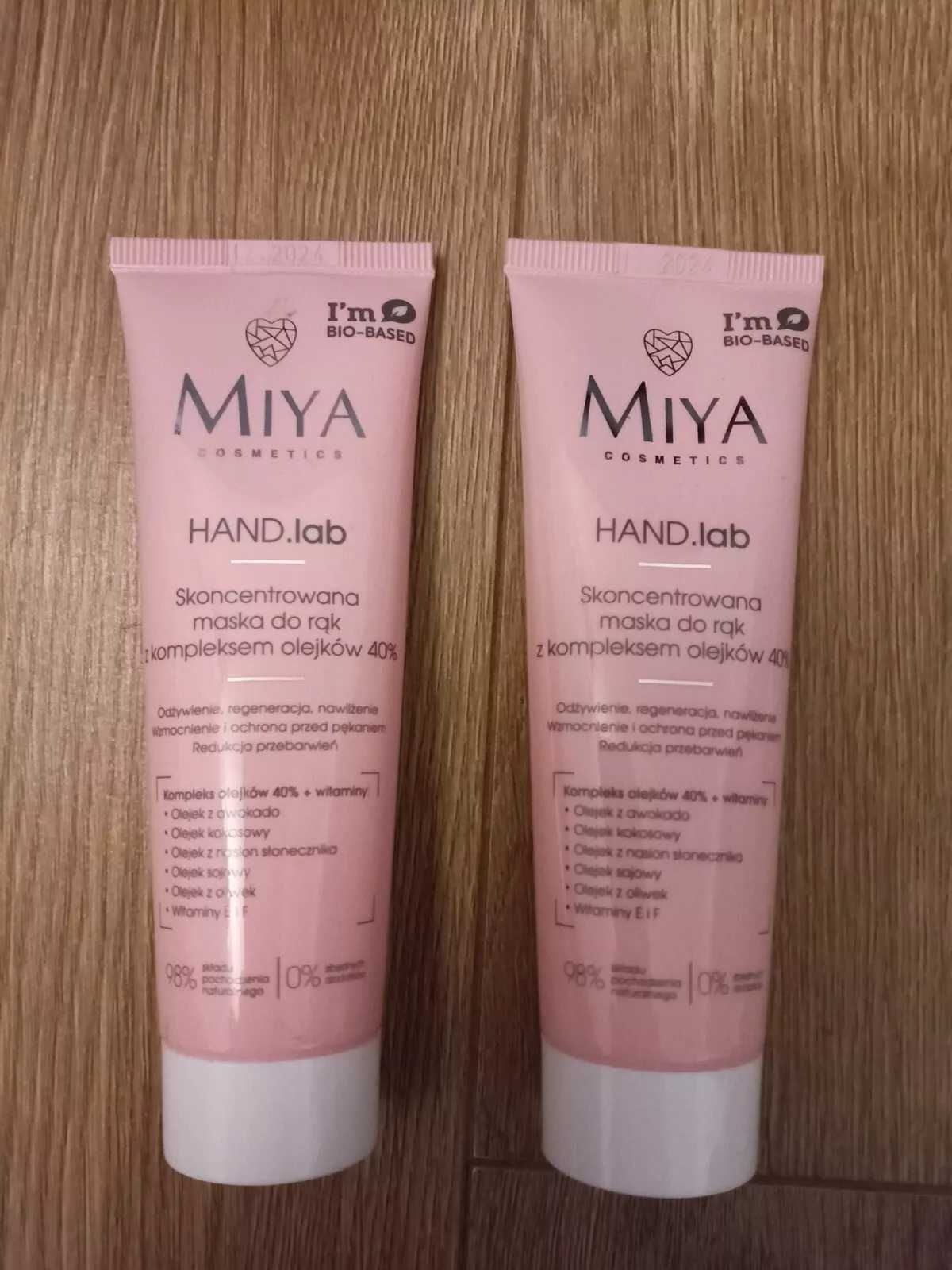 Miya Hand.lab maska do rąk z kompleksem olejkow 40% 50ml