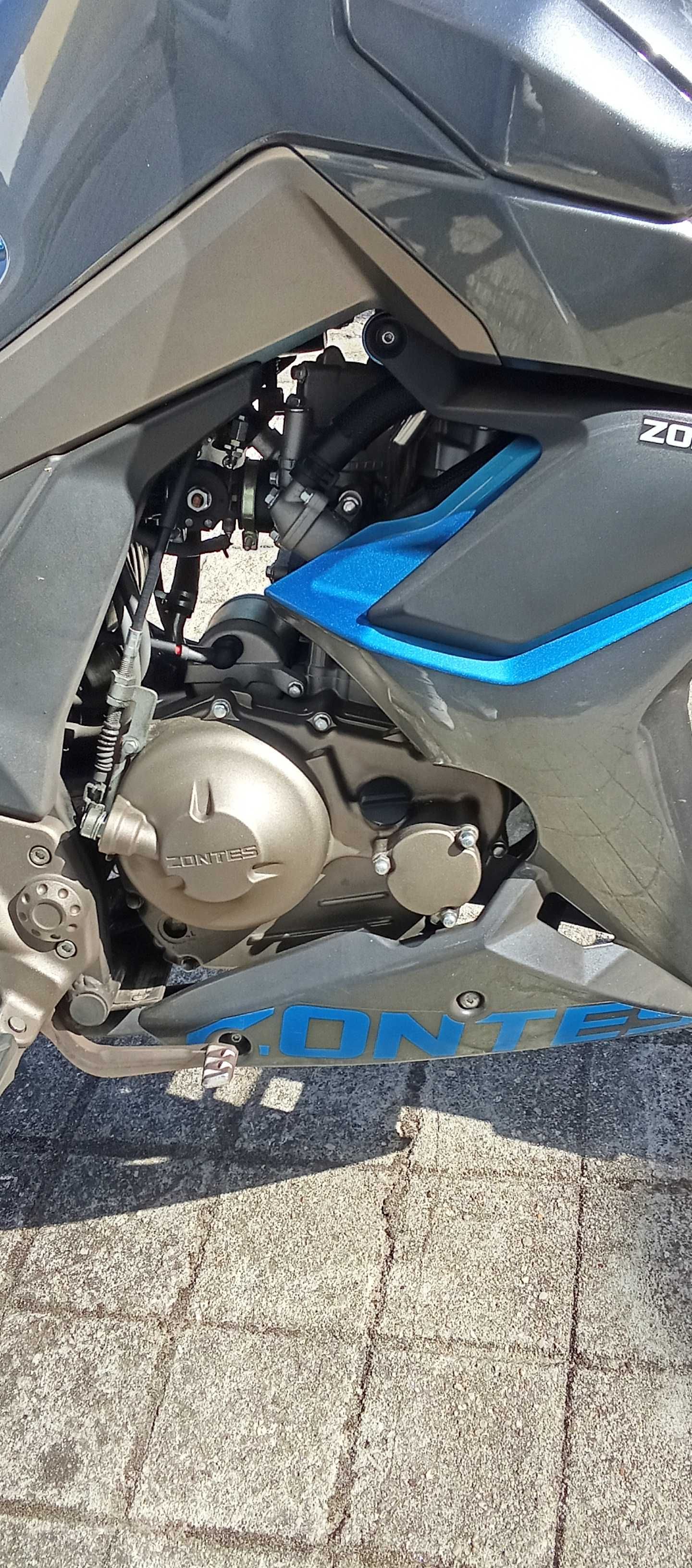 Zontes zt 125 u como nova