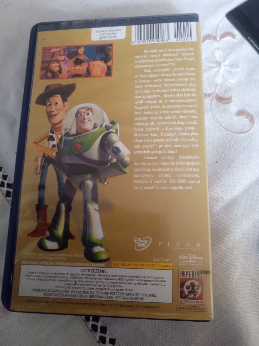 Kaseta VHS Toy Story
