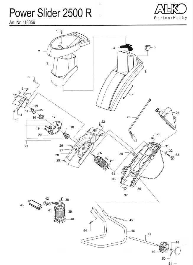 Садовий подрібнювач AL-KO Power Slider 2500 R