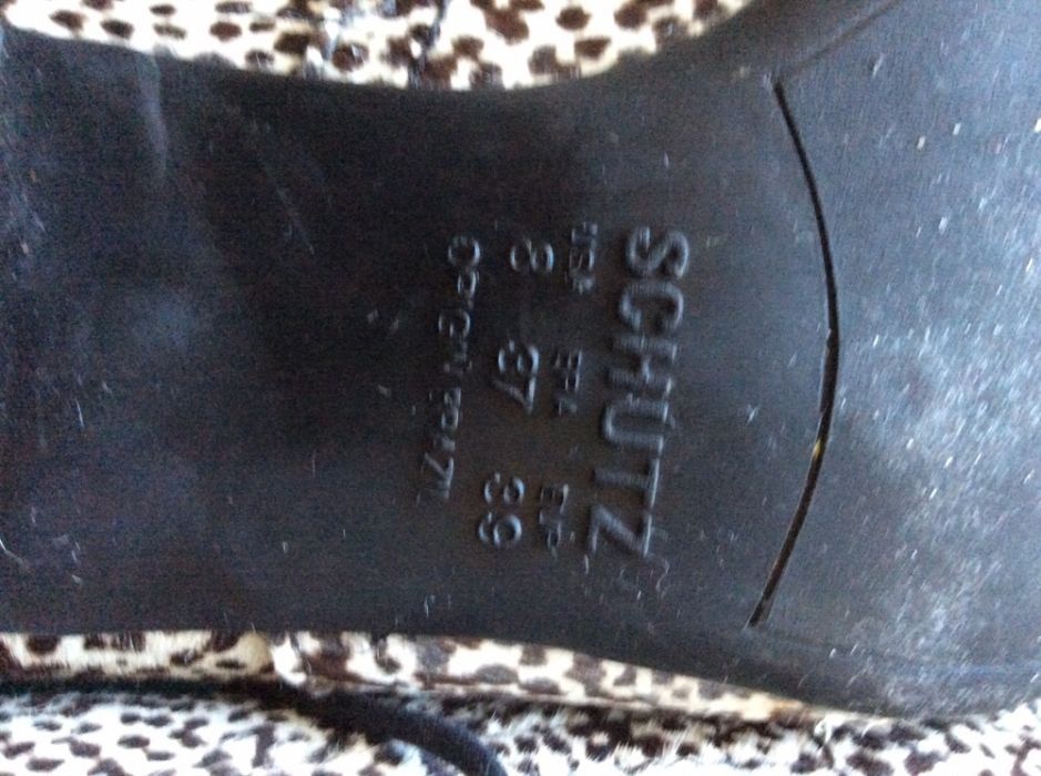 женские туфли  Schuz из натуральной кожи пони.39 размер