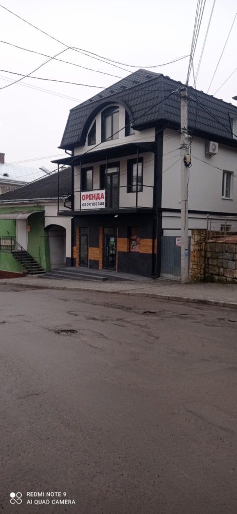 Здам в оренду приміщення в центрі Бережан
