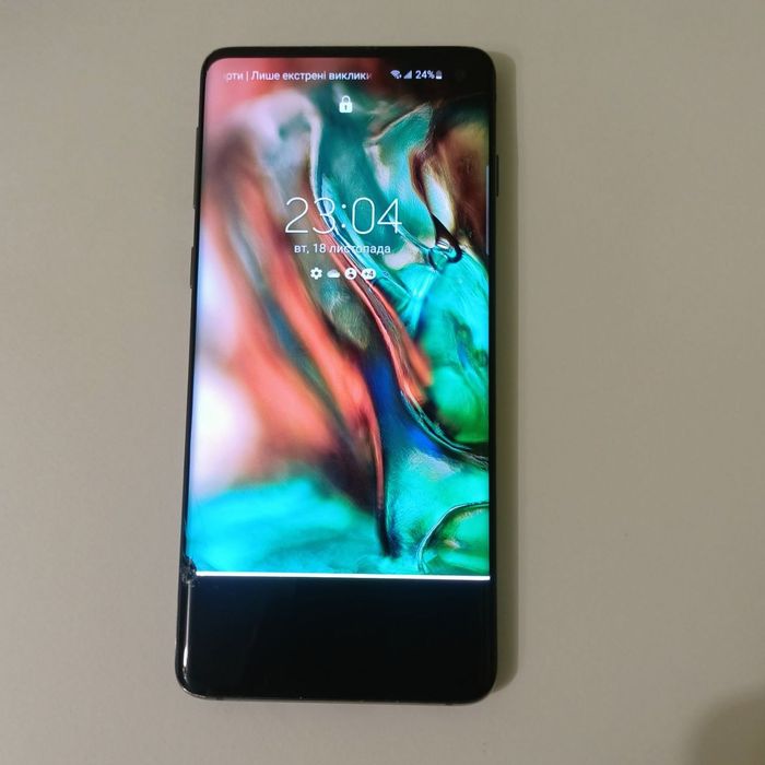 Смартфон Samsung Galaxy S10 8/128GB 1SIM Black