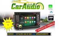 Auto radio Audi A4 Android 13 2 din radio/dvd/cd/usb/sd/gps/bluethoo