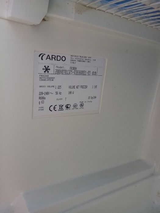 Морозильная камера Ардо
