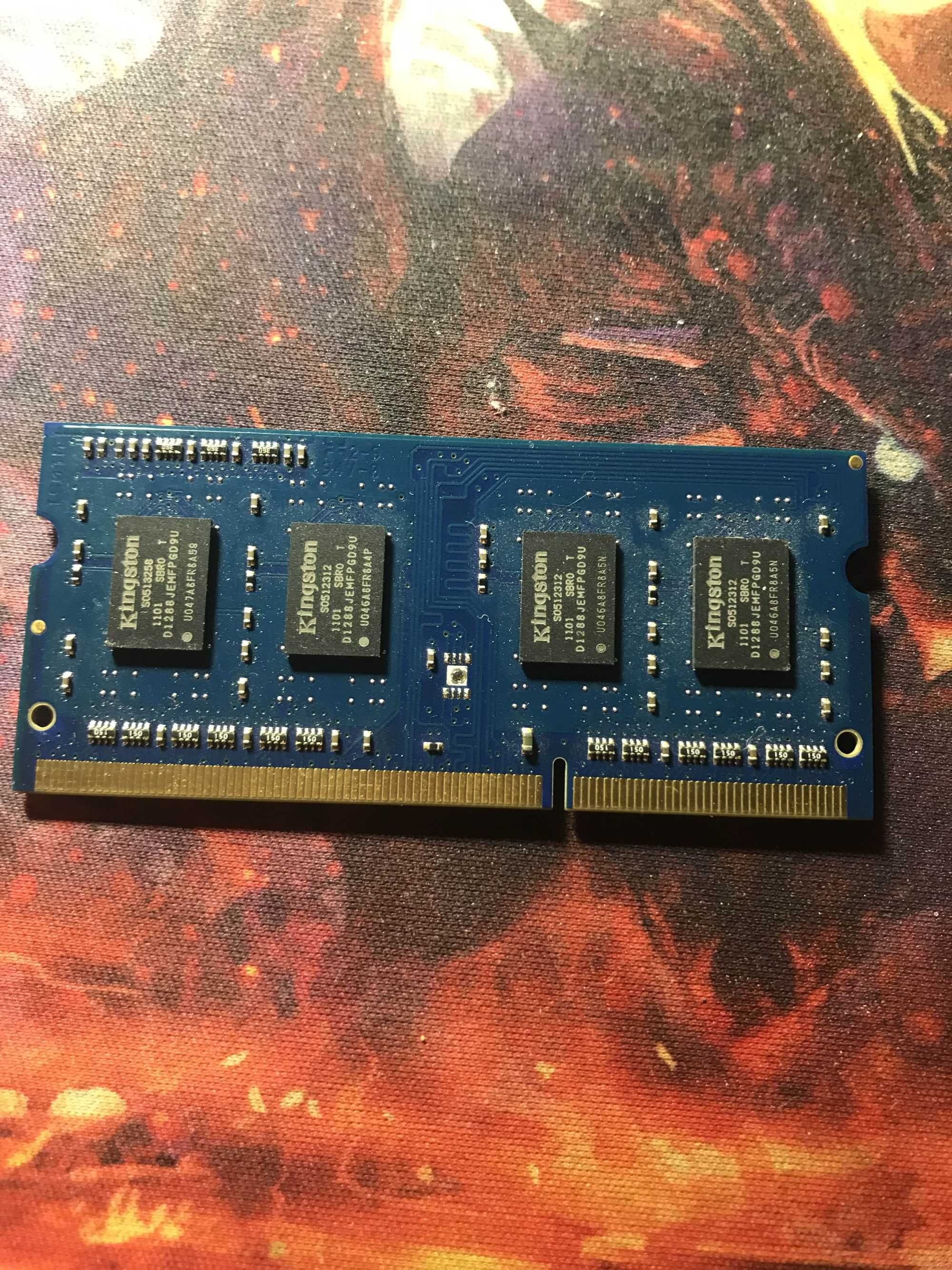 Оперативна пам'ять для ноутбука 1 та 2гб ddr3