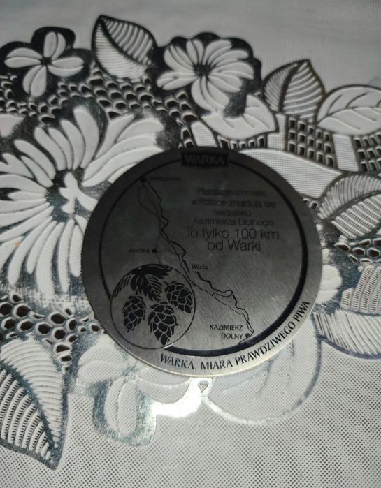 Podstawki pod piwo Warka 3szt.