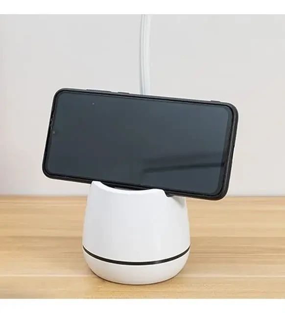 Гнучка настільна LED лампа з коробкою для ручки та тримачем для телефо