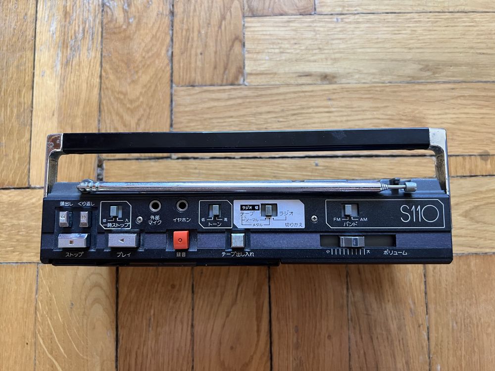 Супер мини кассетный рекордер Victor RC S 110
