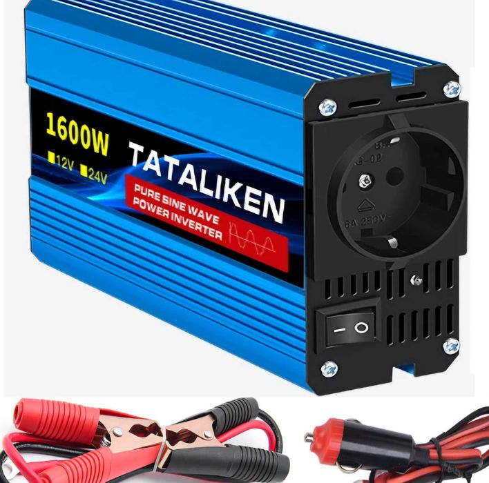 Інвертор 12V-220V Tataliken 1600W