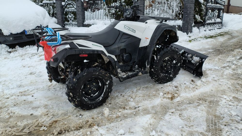 Kymco mxu 550 4x4 L7e  1800km . Pług  do śniegu