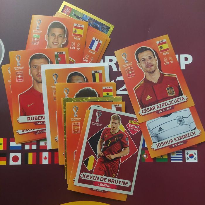 Naklejki Panini Qatar 2022