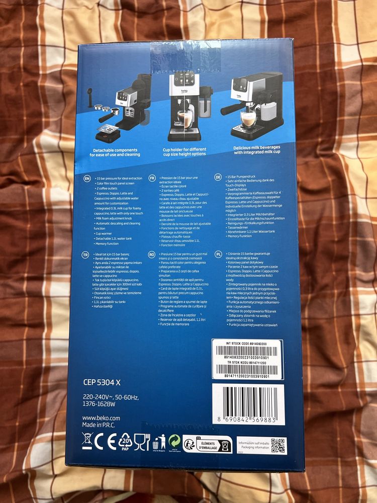 Ekspres Beko Caffeexperto CEP5304X