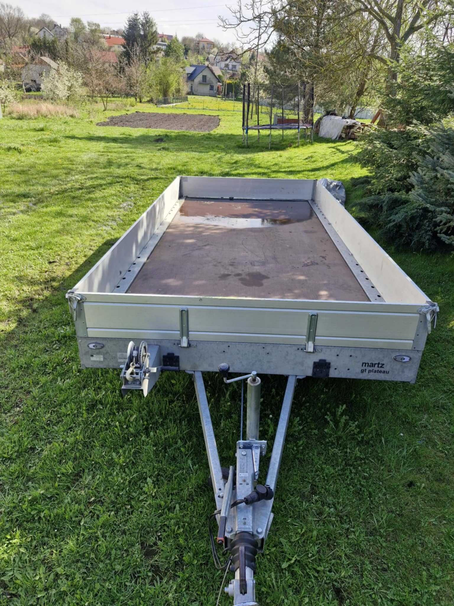 MARTZ laweta przyczepa 4.5m/2.1m 2022Rok 3T. DMC
