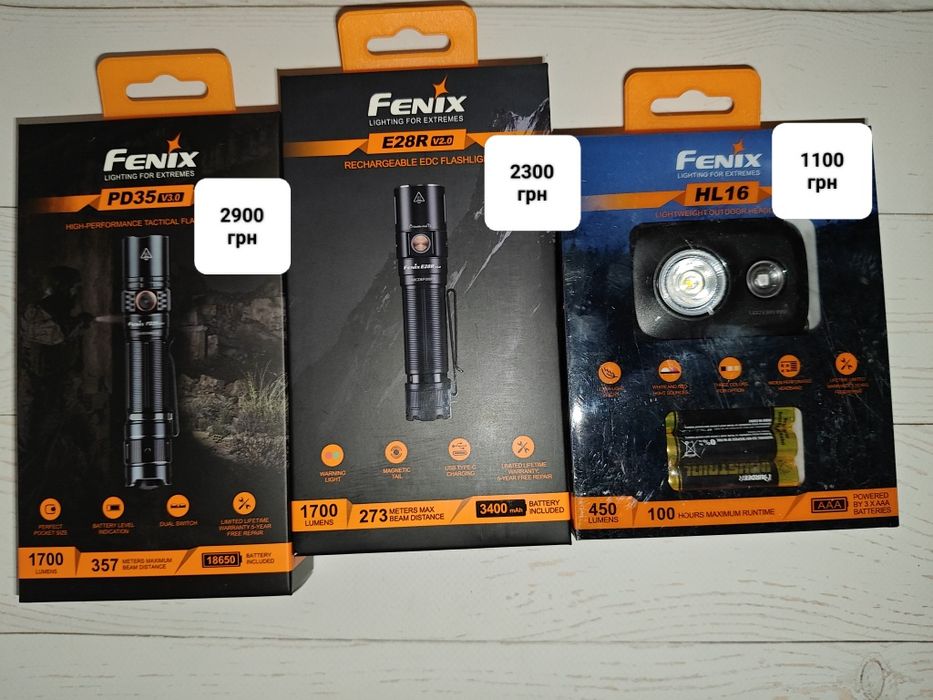 ліхтарики Videx | Fenix