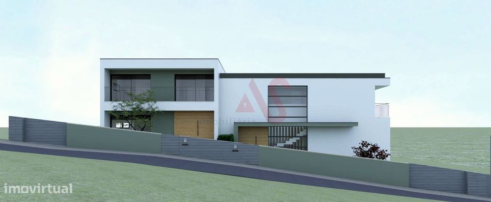 Moradia geminada T3 nova no Centro de Fafe