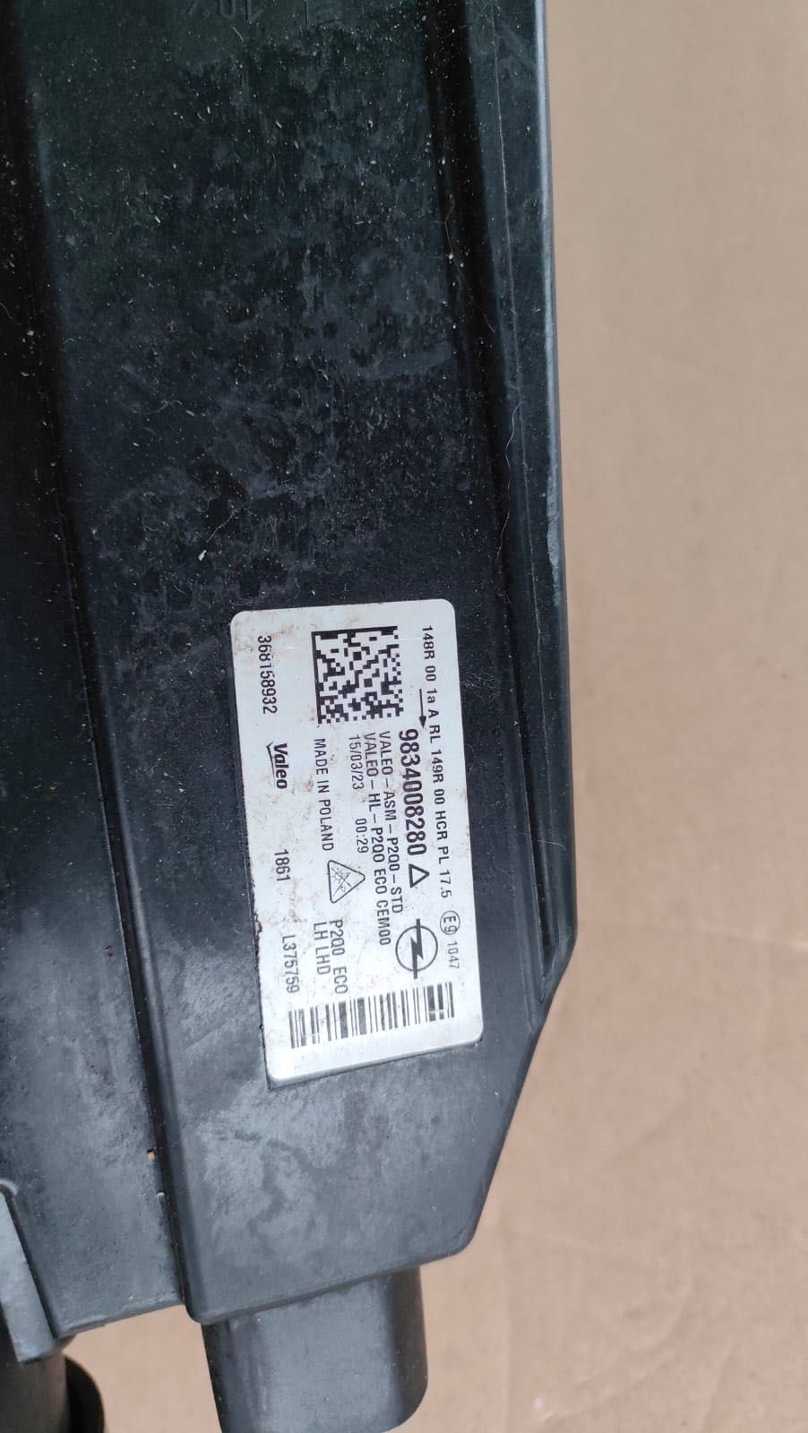 Lampa lewa Opel Mokka ,,B” Full Led