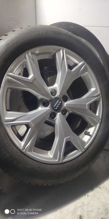 Koła opony felgi 205/55R17 AUDI zimowe 5x100 komplet alusy 4szt T-CROS