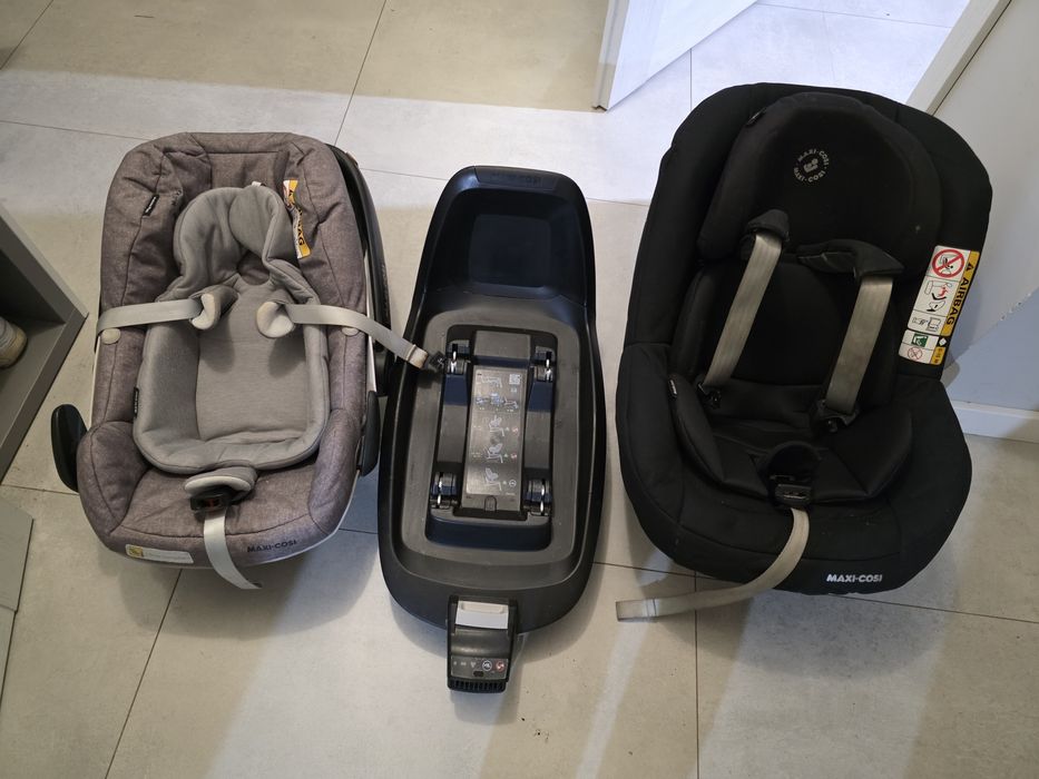 Maxi cosi baza 2way fix + fotelik pebble plus + fotelik maxi cosi pear