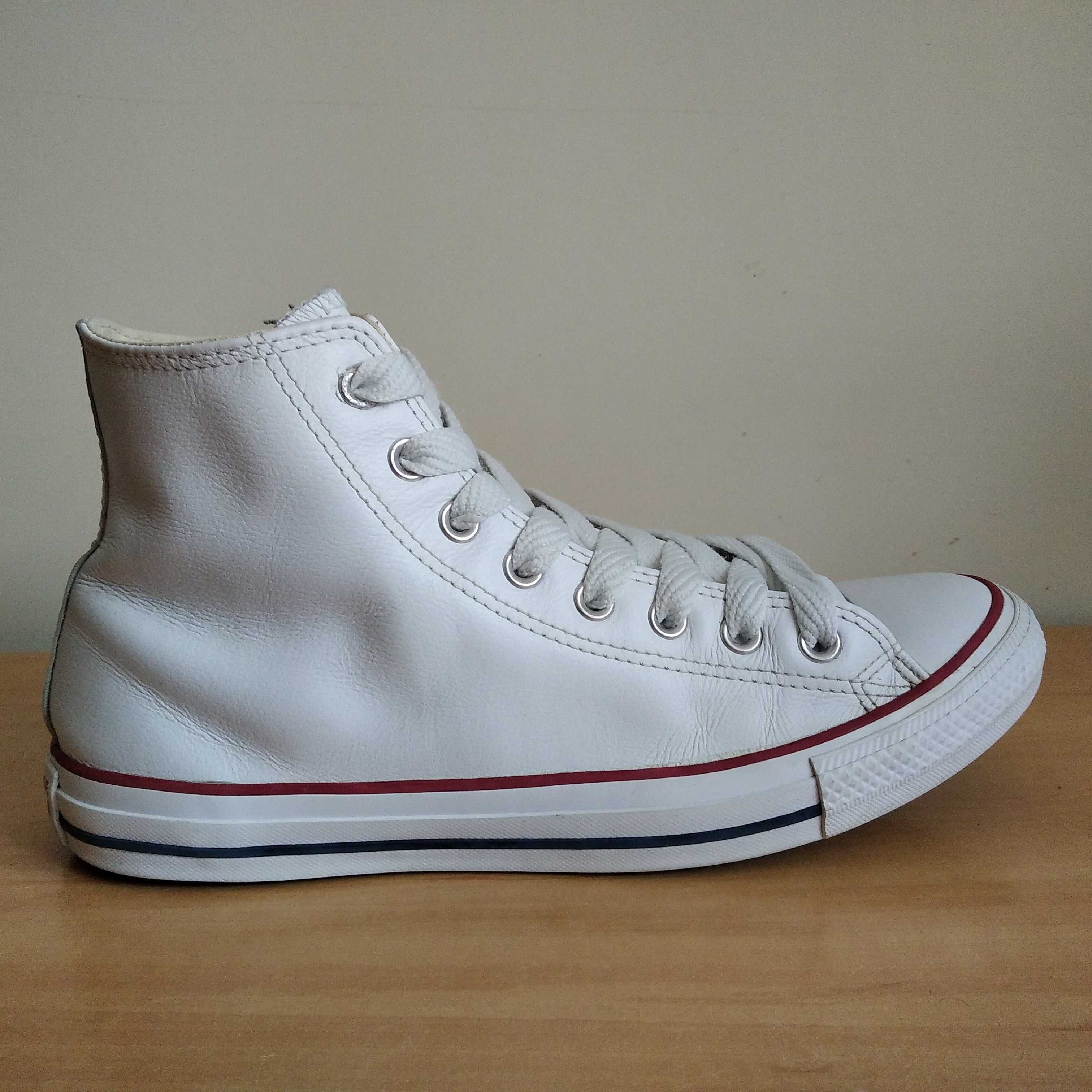 Trampki CONVERSE skóra naturalna roz.eu-42.5