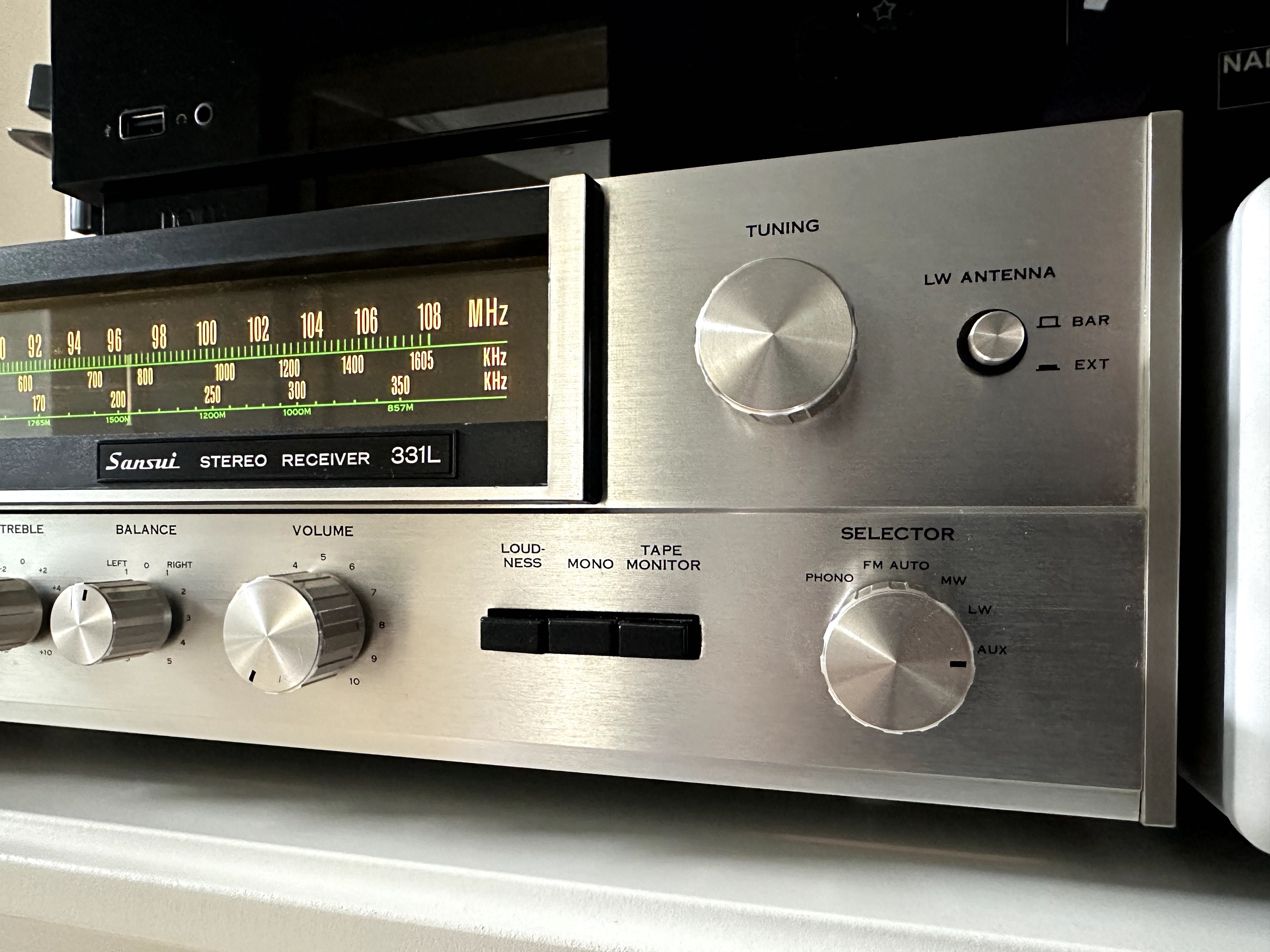 Receiver SANSUI 331l