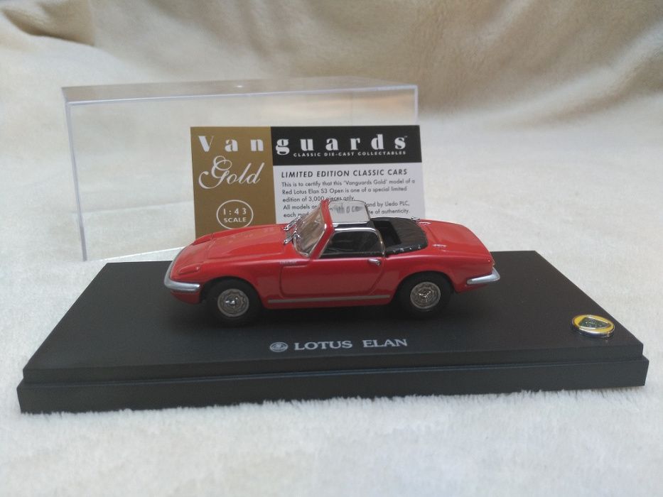 Lotus Elan 1/43 Lledo Vanguards Gold