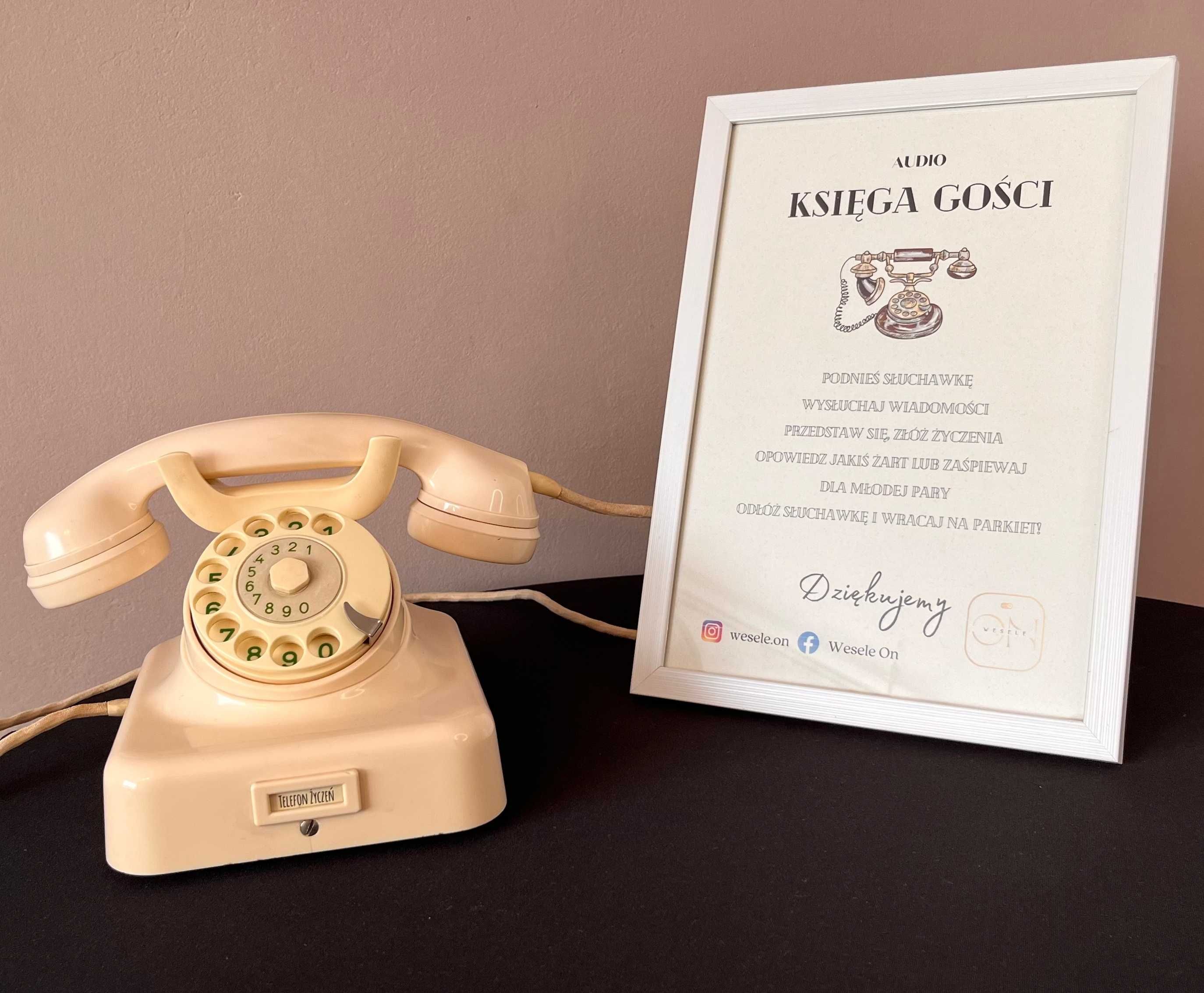 Audio Księga Gości, Telefon Życzeń Wesele 2024