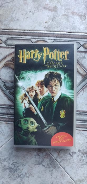 Conjunto Cassestes VHS Tintim, Looney Tunes, Harry Potter