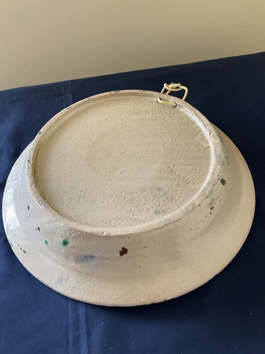 Prato faianca figura ave