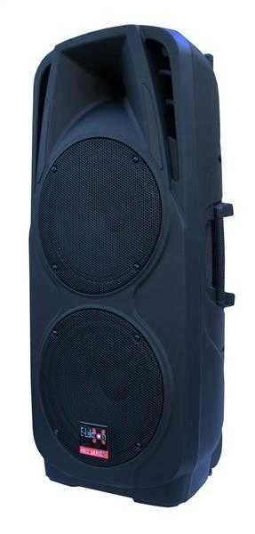 Kolumna aktywna E-Lektron EL-225 BT/USB/FM+2 mikrofony bezprzewodowe