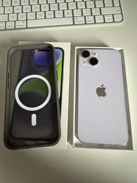 iPhone 14 128gb Purple Stan Idealny Bateria 95% od nowości