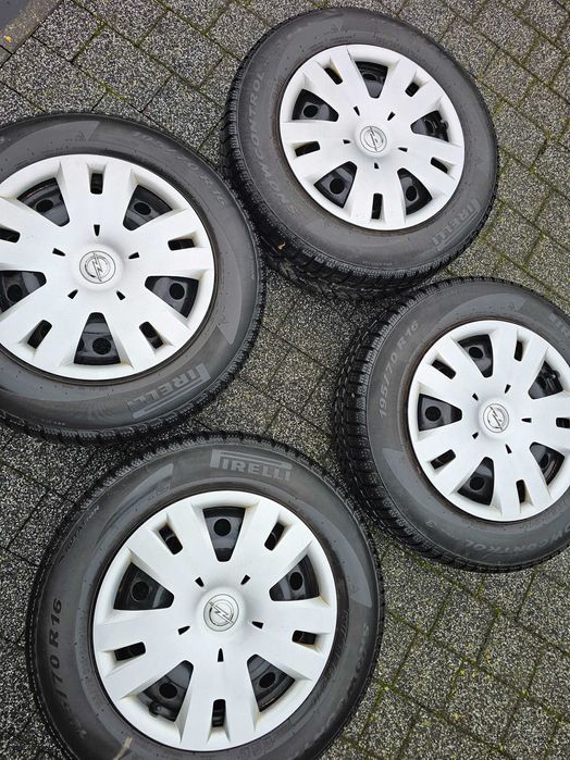 Felgi 5x105 Opel Mokka X 195 70 R16 Opony Pirelli Czujniki TPMS