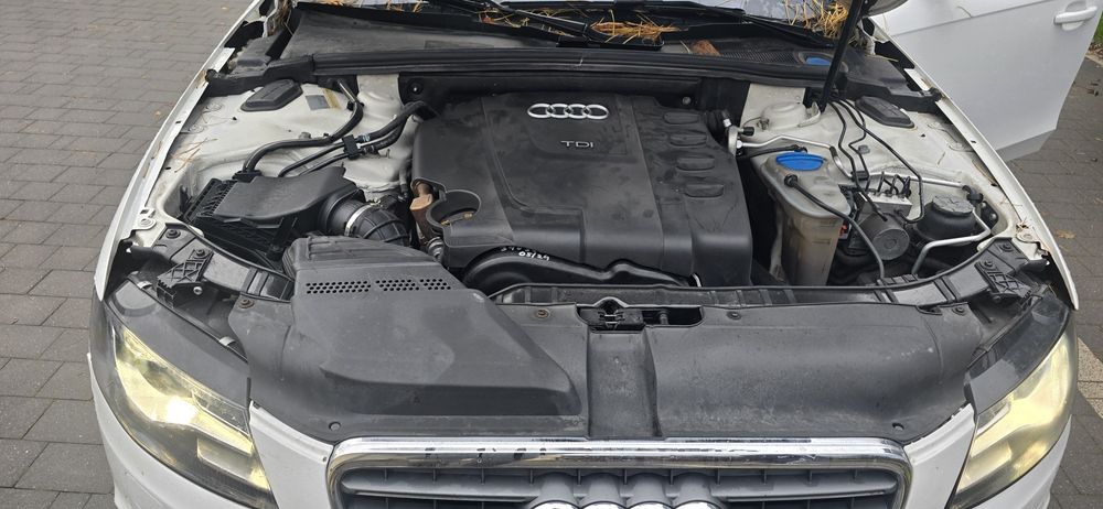 Przód Maska Lampy zderzak Audi A4 B8 07-12 rok LY9C
