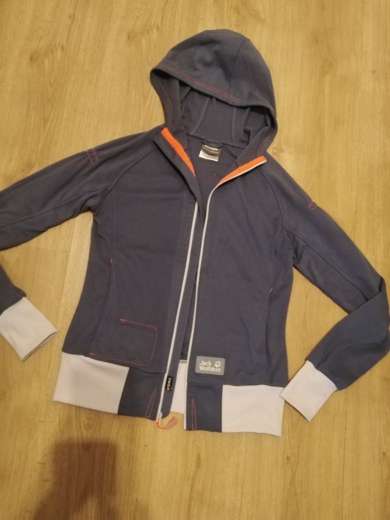 Bluza Jack Wolfskin z kapturem sportowa