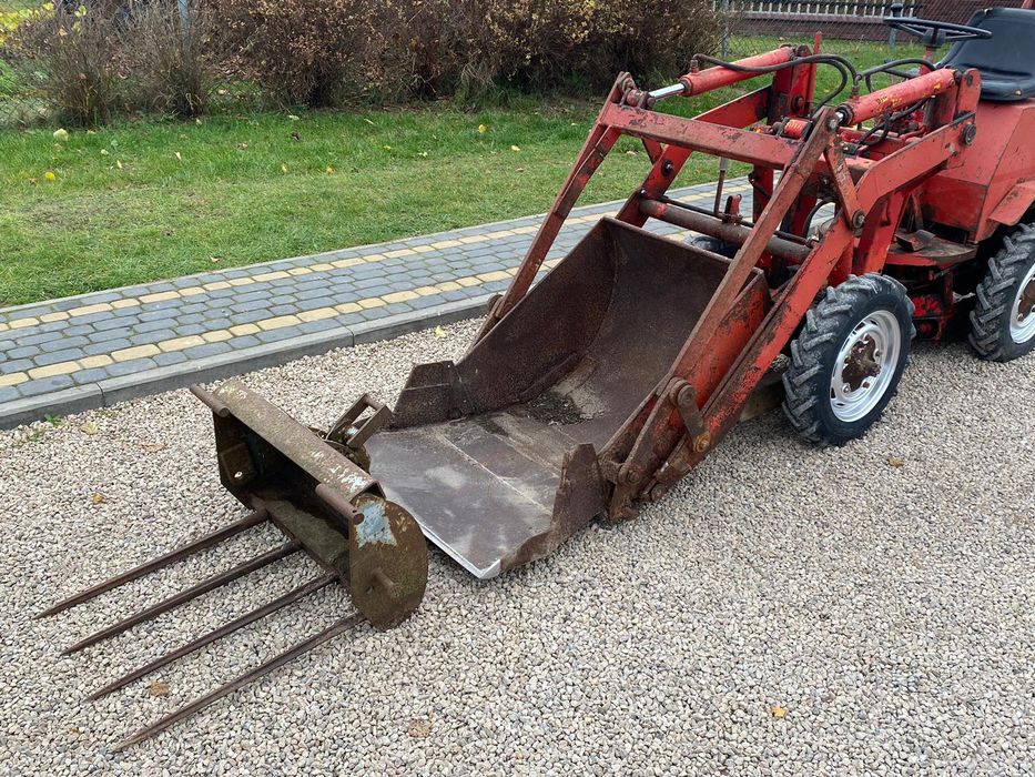 Mini Ładowarka Przegubowa Weidemann 90cm Scheaff Łyżka Widły