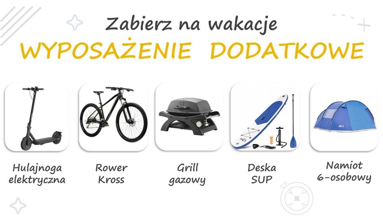 Wynajem kampera 5 osób ROLLER Wypożyczalnia wynajmę kamper rok 2025
