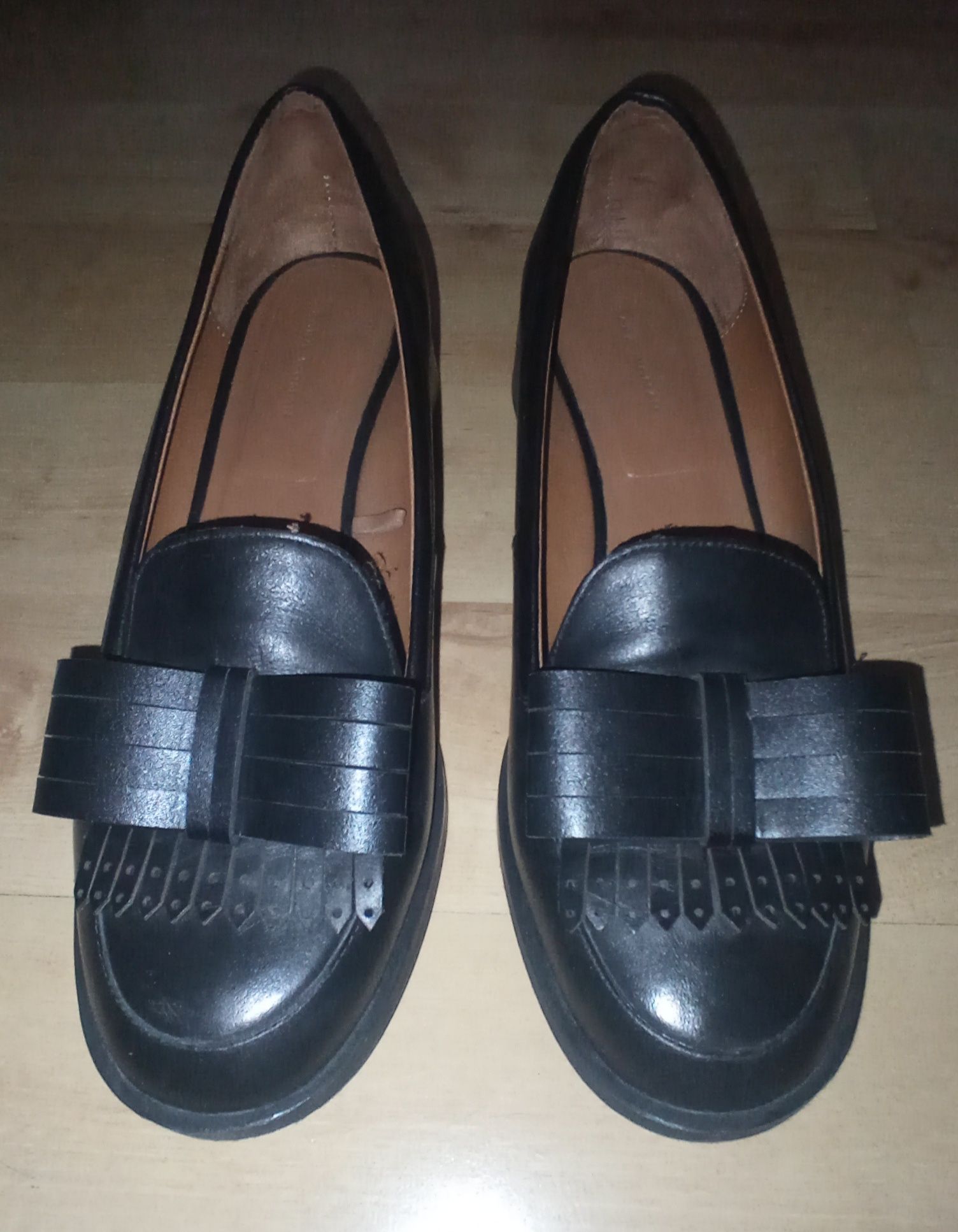 Buty mokasyny Zara damskie r.39