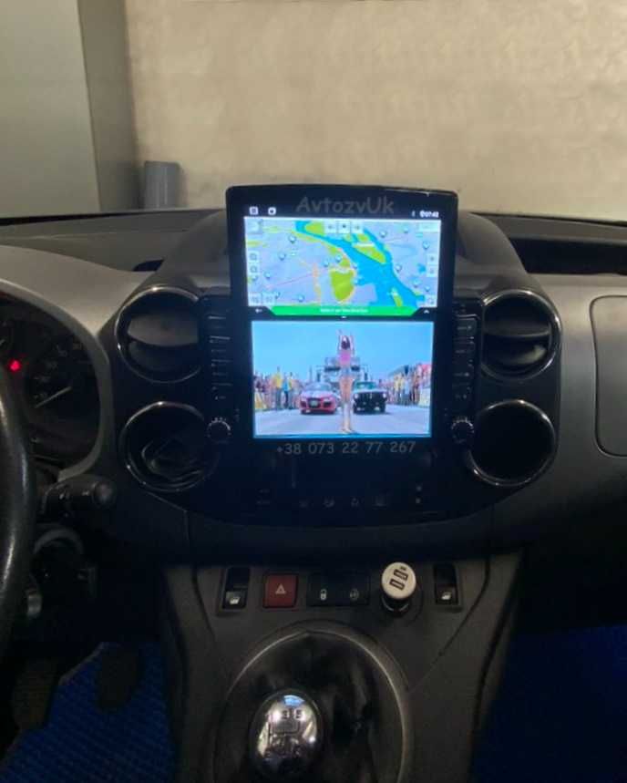 Магнитола Citroen BERLINGO Peugeot PARTNER Opel COMBO CARGO Android 14