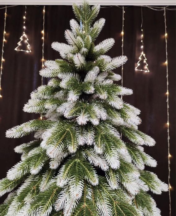 Штучна ялинка 2,5м лита с засніженими кінчиками