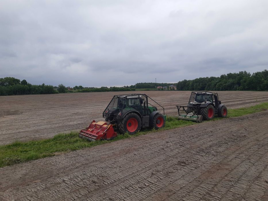mulczowanie mulczer leśny i wgłebny czyszczenie dzialek wycinka drzew