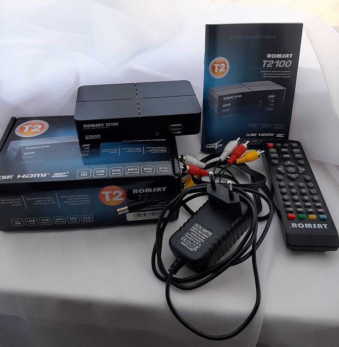 ТВ  Приставка   Т2  ROMSAT T2 100