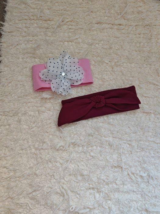 Komplet 2 przepasek opasek dziecięcych