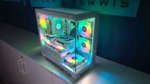 Komputer do gier Ryzen 5600X Intel B580 16RAM SSD ARGB Raty