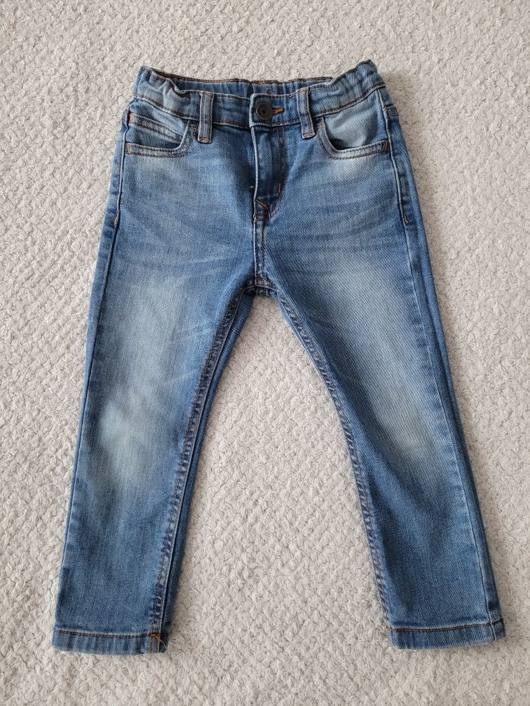 Zara 104 dla chłopca jeansy spodnie super stan