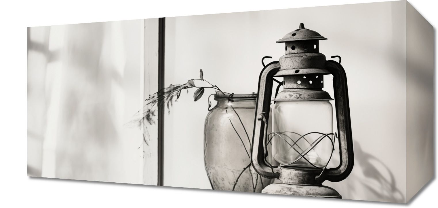 Obraz 40x20cm Lampa w Cieniach