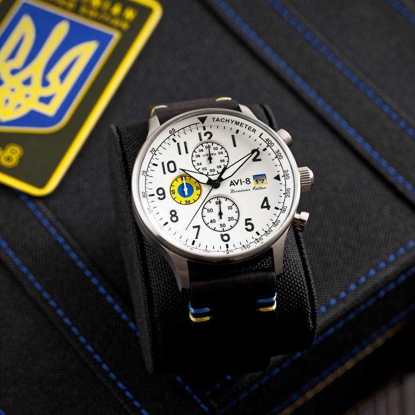 AVI-8 Ukrainian Limited Edition Выпущено 50 часов в мире