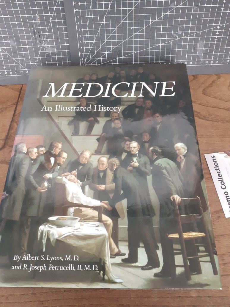 Livro em grande formato Medicine an Illustrated History by Albert Lyon