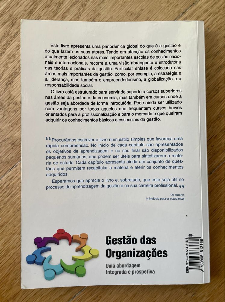 Livro Gestão das Organizacões 4 edição