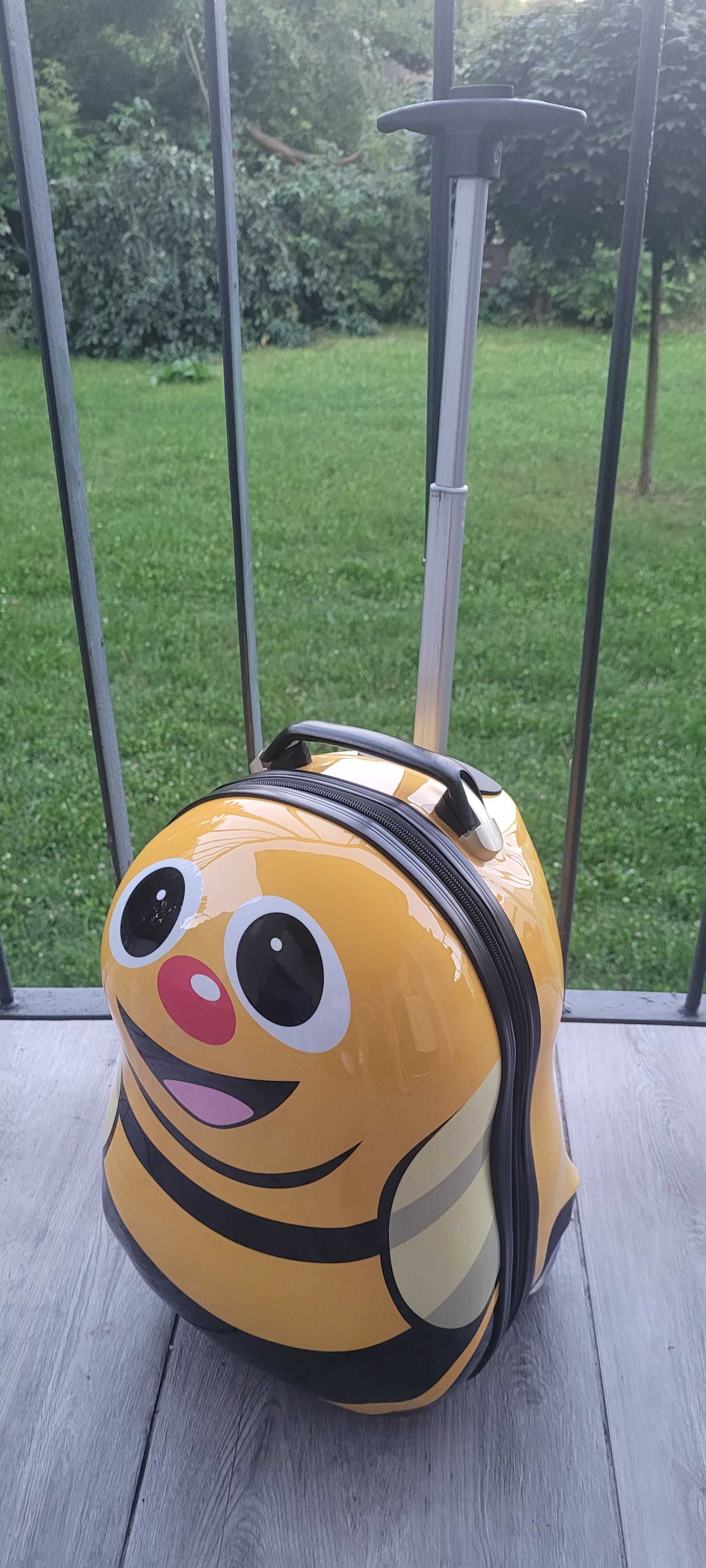 Komplet podróżny dla dzieci PSZCZÓŁKA / walizka + plecak / poj. 25L