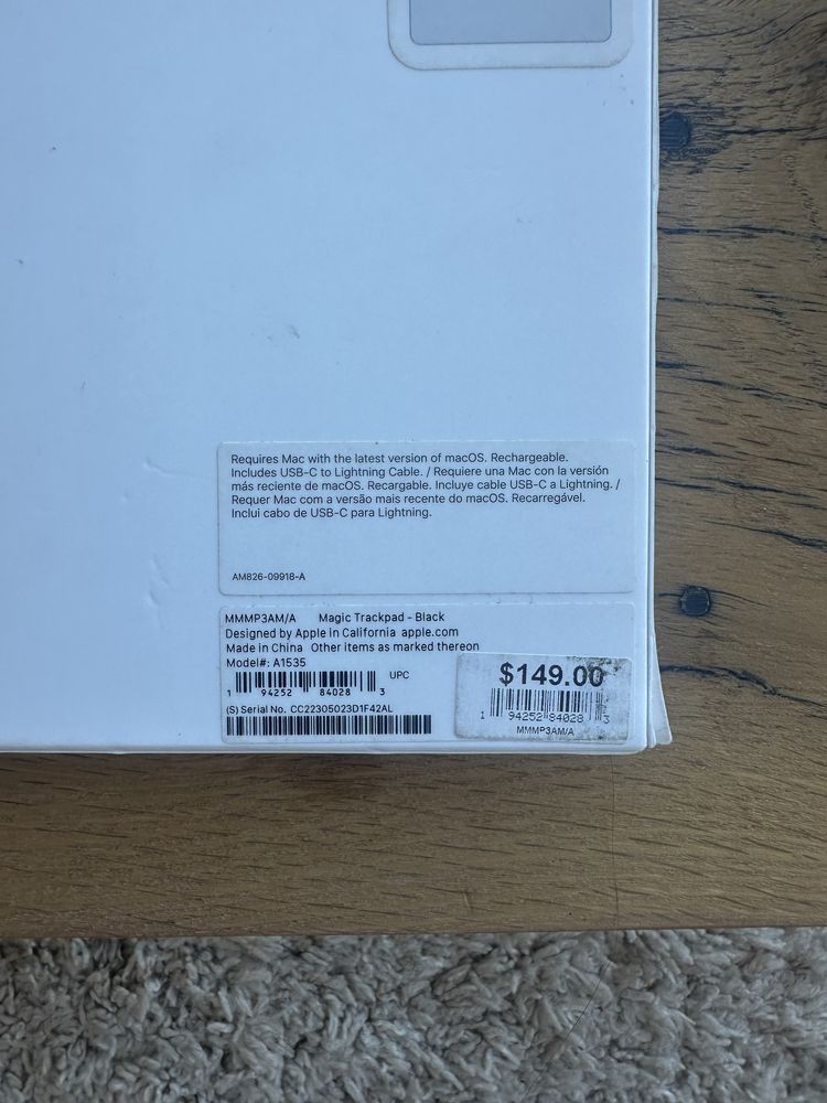 Продам Apple Magic Trackpad 2 (USB-A)